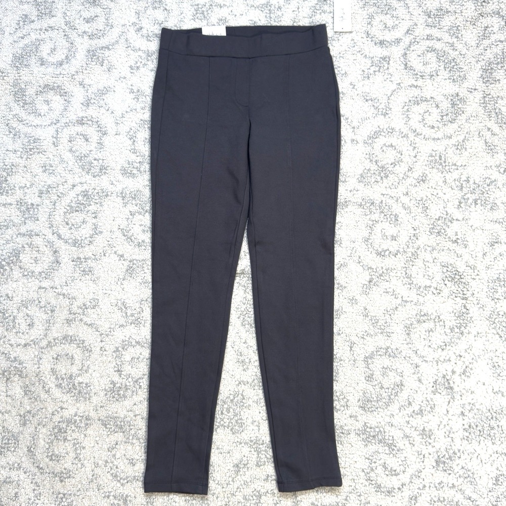 Style & Co Mid Rise‎ Comfort Waist Carbon Gray Ponte Leggings Women's Size Small